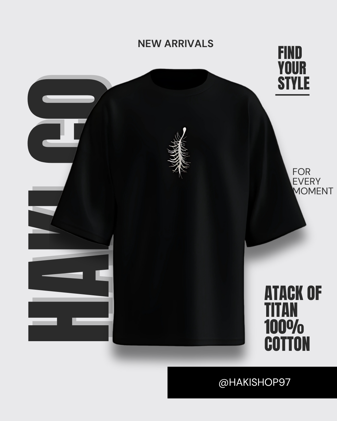 Camiseta "Attack on Titan" - Edición Exclusiva